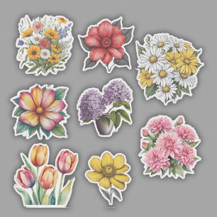 Bloem Power Set Waterdicht Sticker