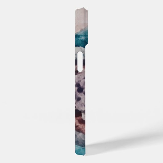 Bloem Prinses Pastel Navy Blauw Blush Roze Bloemen Case-Mate iPhone Case (Achterkant / Rechts)