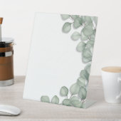 bloem reclamebord met voetstuk (Insitu)