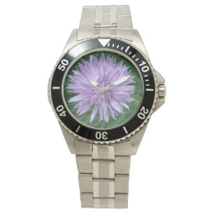 Bloem-"roestvrij staal": trombocytenhorloge horloge