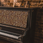 Bloem rollen in houten patroon Decoupage Tissuepapier