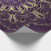 Bloem rond patroon. Illustratie. Valentijnse, B Cadeaupapier (Hoek)