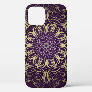 Bloem rond patroon. Illustratie. Valentijnse, B Case-Mate iPhone Case