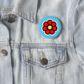 Bloem Ronde Button 5,7 Cm (In situ)