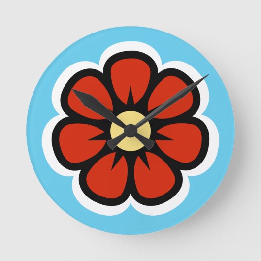 Bloem Ronde Klok (Voorkant)