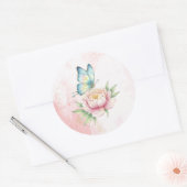 Bloem Ronde Sticker (Envelop)