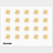 Bloem Ronde Sticker (Vel)