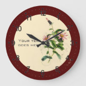 Bloem rood grote klok (Voorkant)