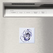 Bloem roos magneet (Insitu (Vaatwasser))
