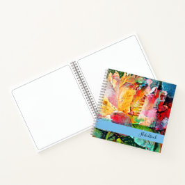 Bloem Roos Notitieboek