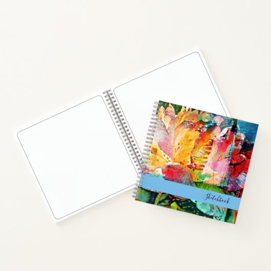 Bloem Roos Notitieboek (Binnen)