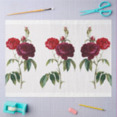 Bloem Roos Patroon Tissuepapier (Craft)