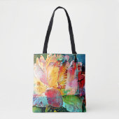Bloem Roos Tote Bag (Voorkant)