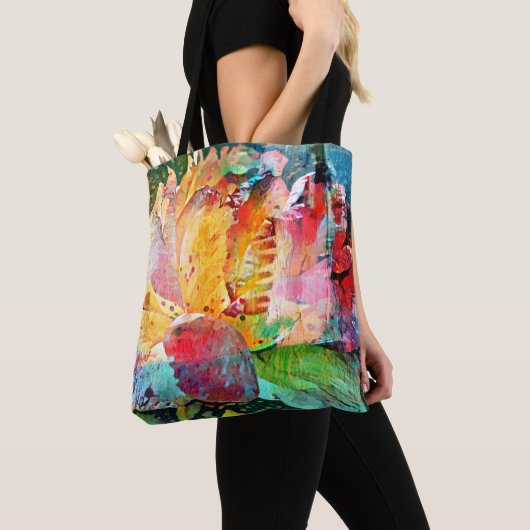 Bloem Roos Tote Bag (Dichtbij)