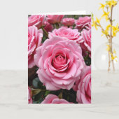 Bloem Roze Bloei Kunstkaart Kaart (Gele Bloem)