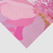Bloem Roze Madeliefje Bloem Tissuepapier (Detail)