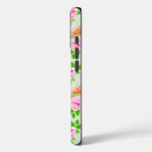 Bloem Roze Rozen Patroon-23670 Case-Mate iPhone Case (Achterkant / Links)