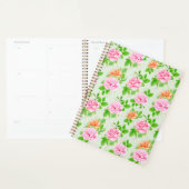 Bloem Roze Rozen Patroon Planner (Display)