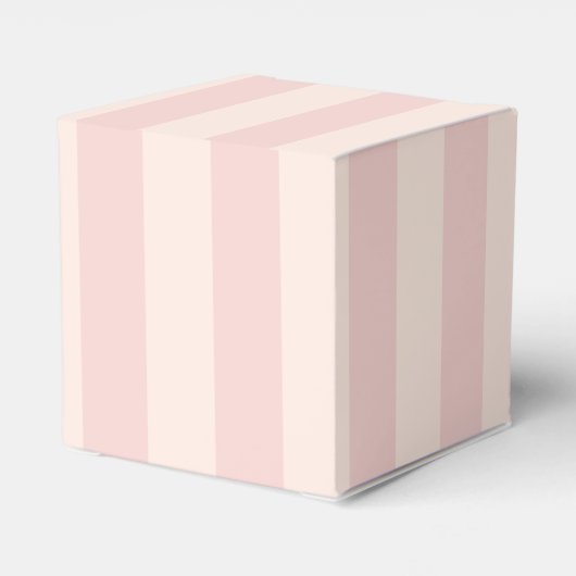 Bloem roze tropische streep bruiloft bedankdoosjes (Achterkant)