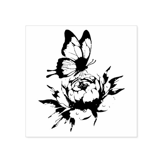 Bloem Rubberstempel (Afrduk)