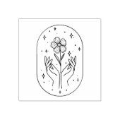 Bloem Rubberstempel (Afrduk)