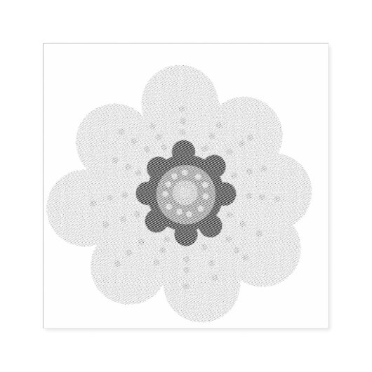 Bloem Rubberstempel (Afrduk)