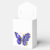Bloem Saffier Vlinder Bedankdoosjes (Geopend)