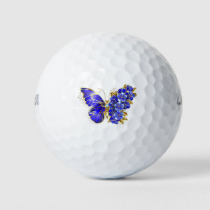 Bloem Saffier Vlinder Golfballen