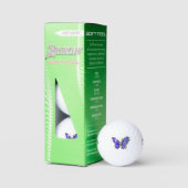 Bloem Saffier Vlinder Golfballen (Verpakking)