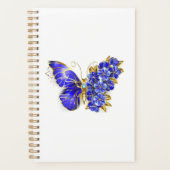Bloem Saffier Vlinder Planner (Voorkant)
