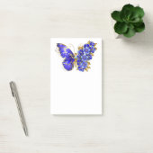 Bloem Saffier Vlinder Post-it® Notes (Kantoor)