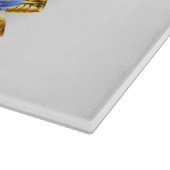 Bloem Saffier Vlinder Snijplank (Hoek)