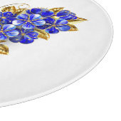 Bloem Saffier Vlinder Snijplank (Hoek)