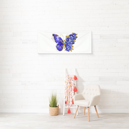 Bloem Saffier Vlinder Spandoek (Insitu)