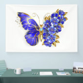 Bloem Saffier Vlinder Spandoek (Beurs)