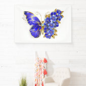 Bloem Saffier Vlinder Spandoek (Insitu)