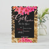 Bloem samenvoegen Uitnodiging (Staand voorkant)