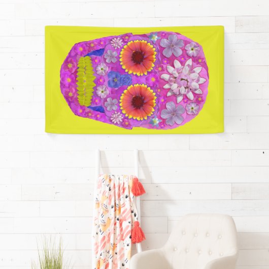 Bloem Schedel 2 Spandoek (Insitu)