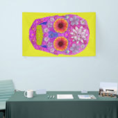 Bloem Schedel 2 Spandoek (Beurs)