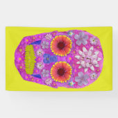 Bloem Schedel 2 Spandoek (Horizontaal)