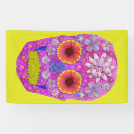 Bloem Schedel 2 Spandoek