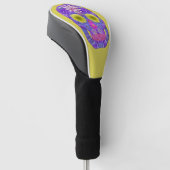 Bloem Schedel 5 Golfheadcover (Schuin)