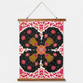 Bloem Schoonheid Hangend Wandkleed (Voorkant)
