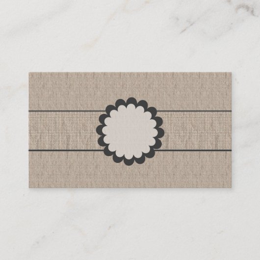 bloem, schoot, land, kunst, getextureerde visiteka visitekaartje (Voorkant)