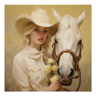 Bloem Serenade: Cowgirl Wall Art Perfect Poster