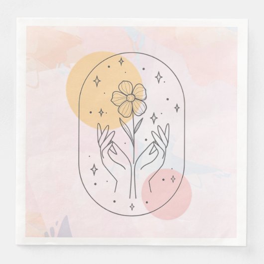 Bloem Servet (Voorkant)