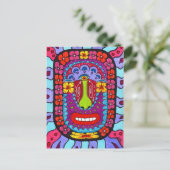 Bloem Shaman #4 Briefkaart (Staand voorkant)
