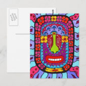 Bloem Shaman #4 Briefkaart (Voorkant / Achterkant)
