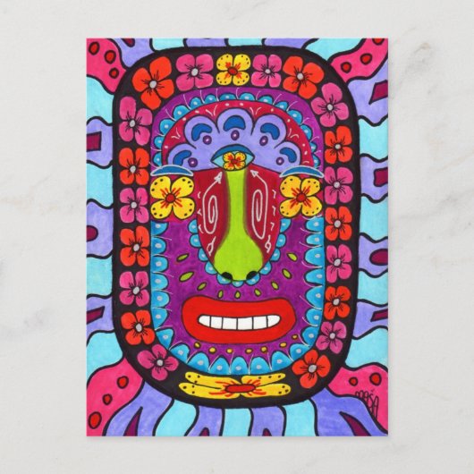 Bloem Shaman #4 Briefkaart (Voorkant)