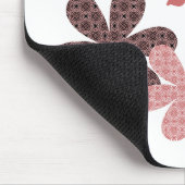 bloem sinds Mousepad, Bourgogne Muismat (Hoek)